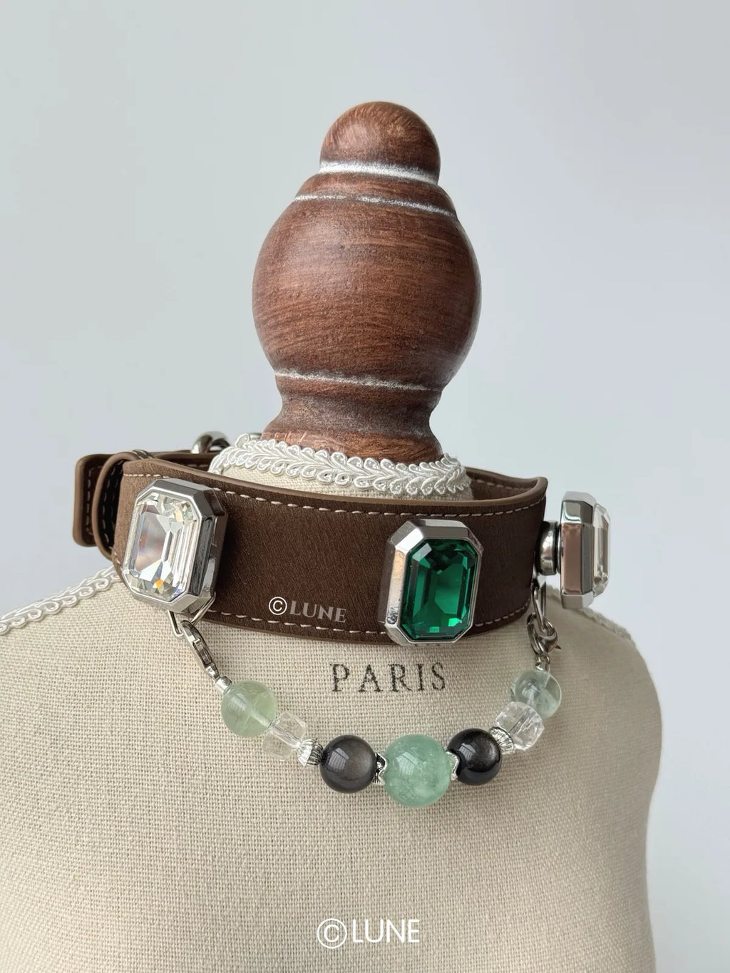 Verdant Prism · B Gemstone Crystal Collars product view 2
