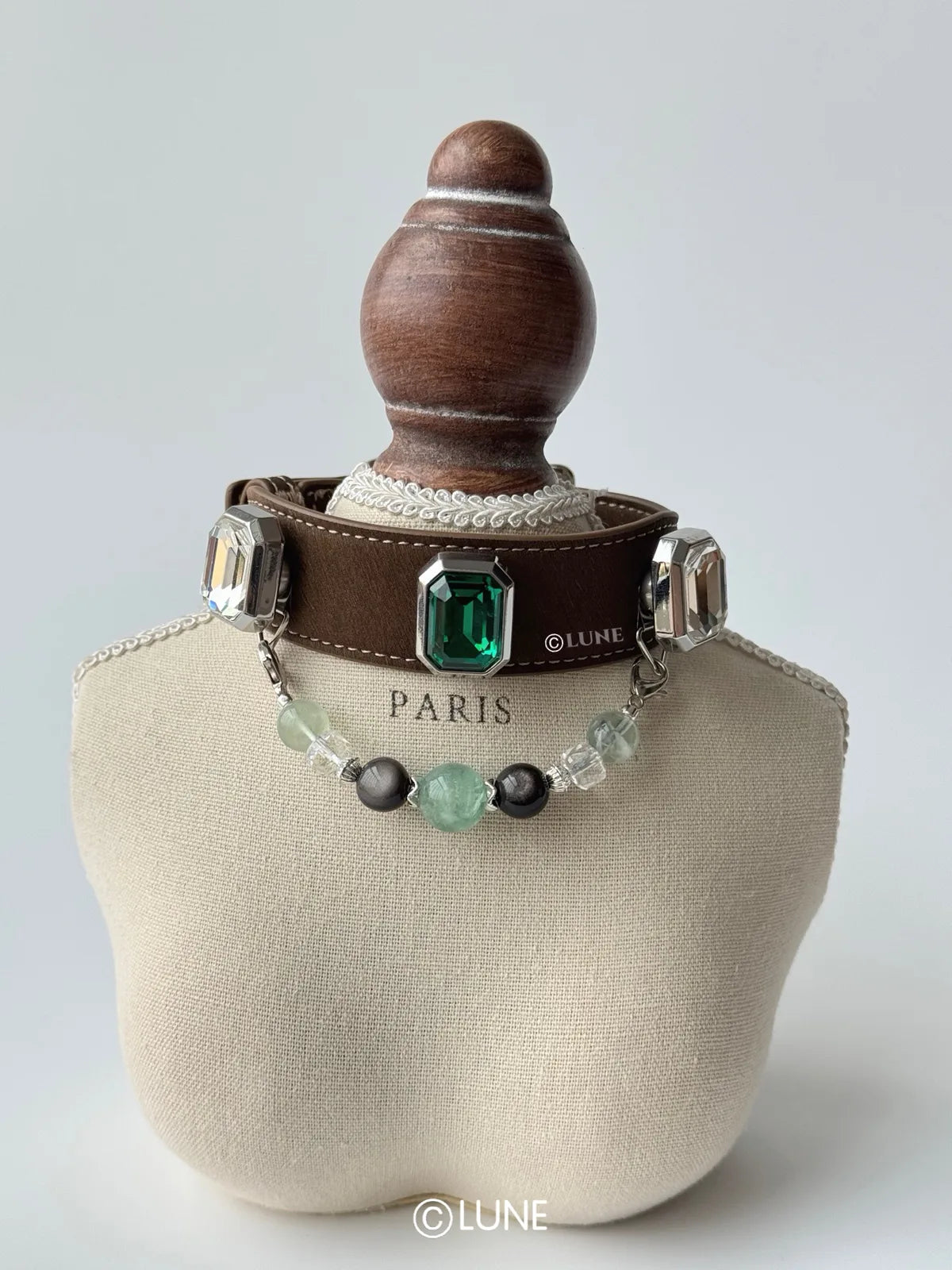 Verdant Prism · B Gemstone Crystal Collars product view 3