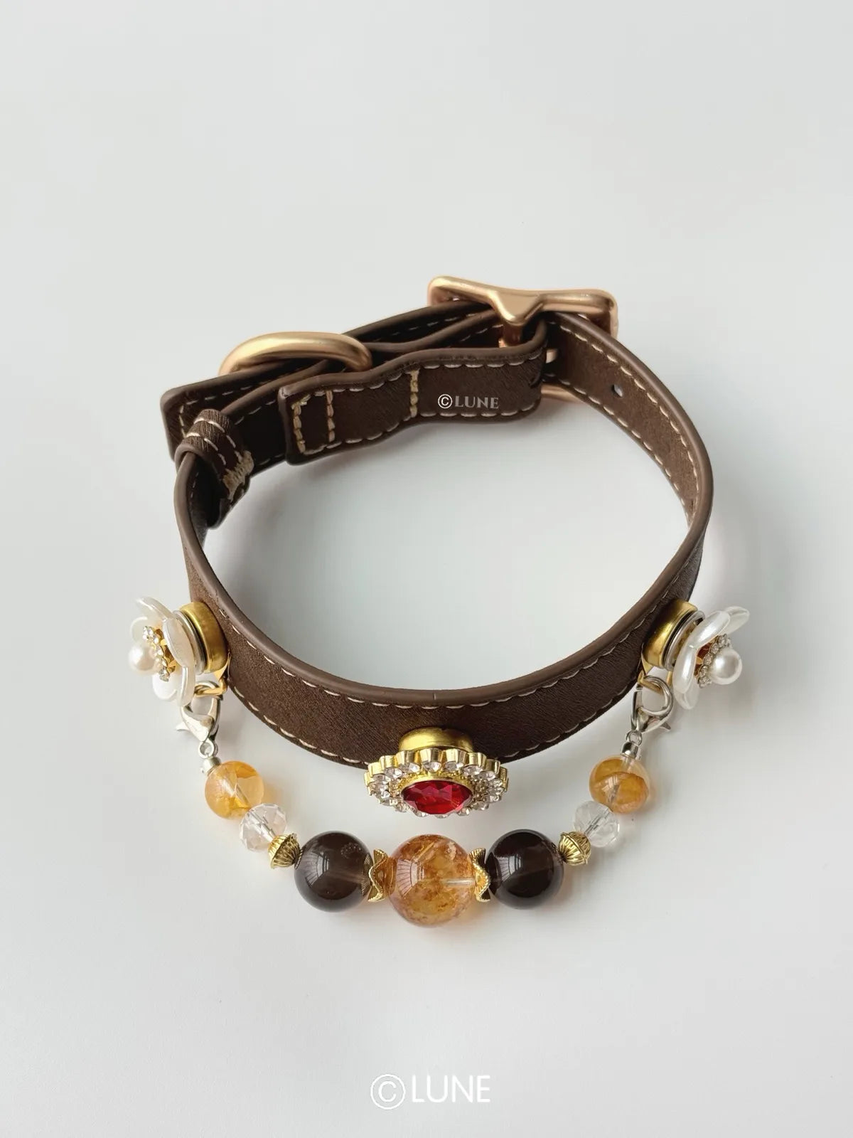 Golden Hearth Gemstone Crystal Collars product view 2
