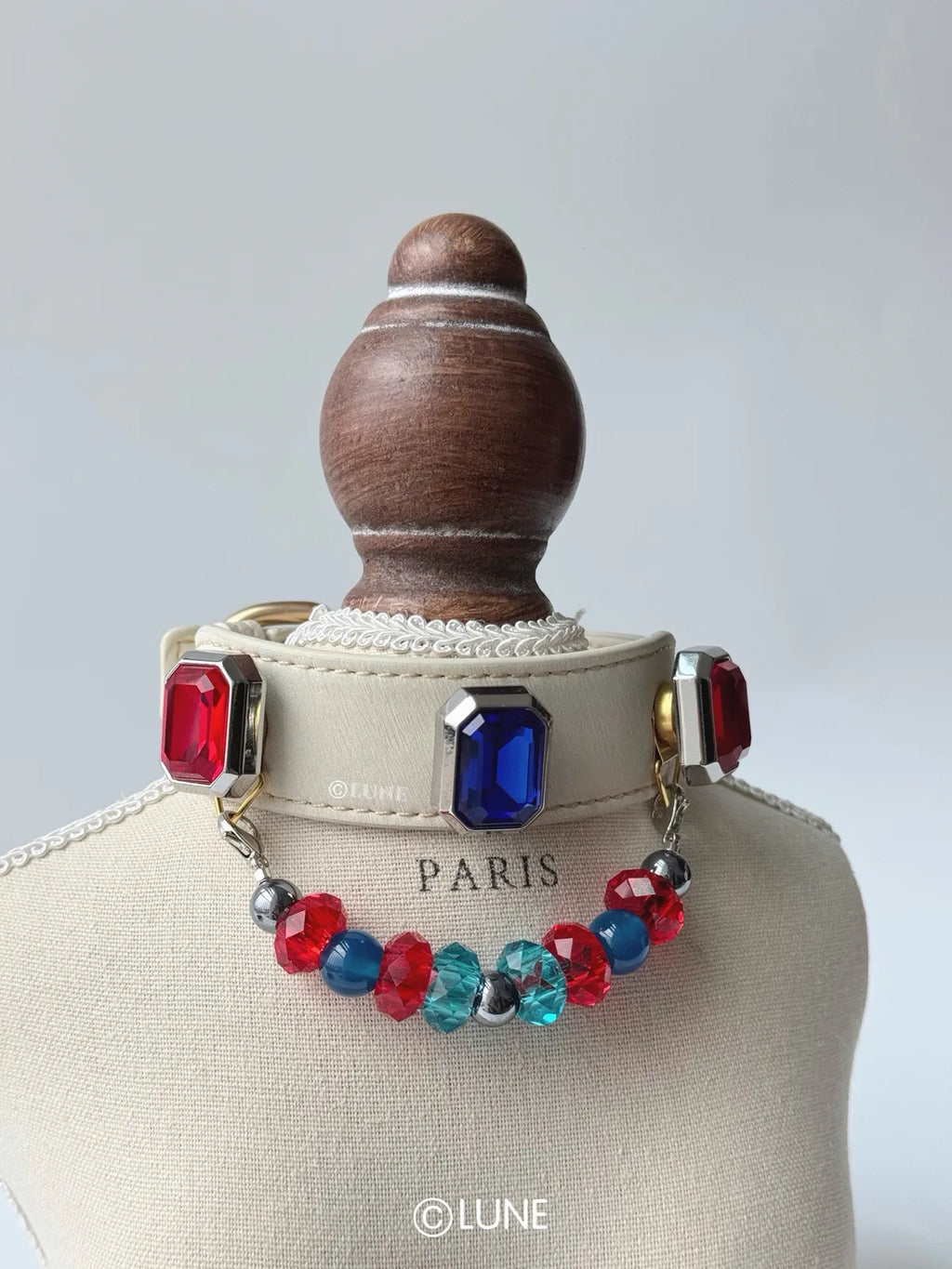 Sapphire Ribbon Classic Gemstone Collars product view 3
