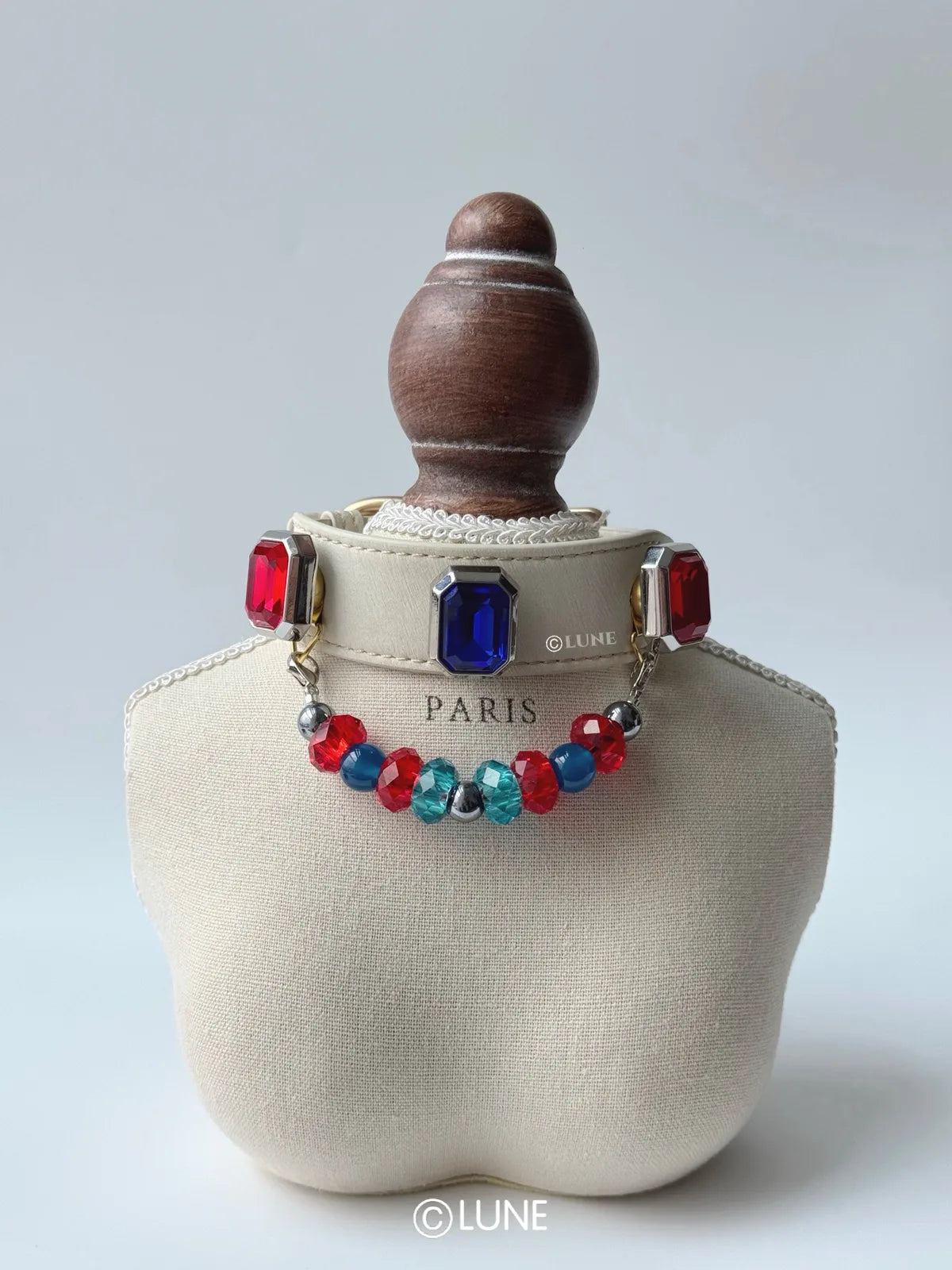 Sapphire Ribbon Classic Gemstone Collars product view 4