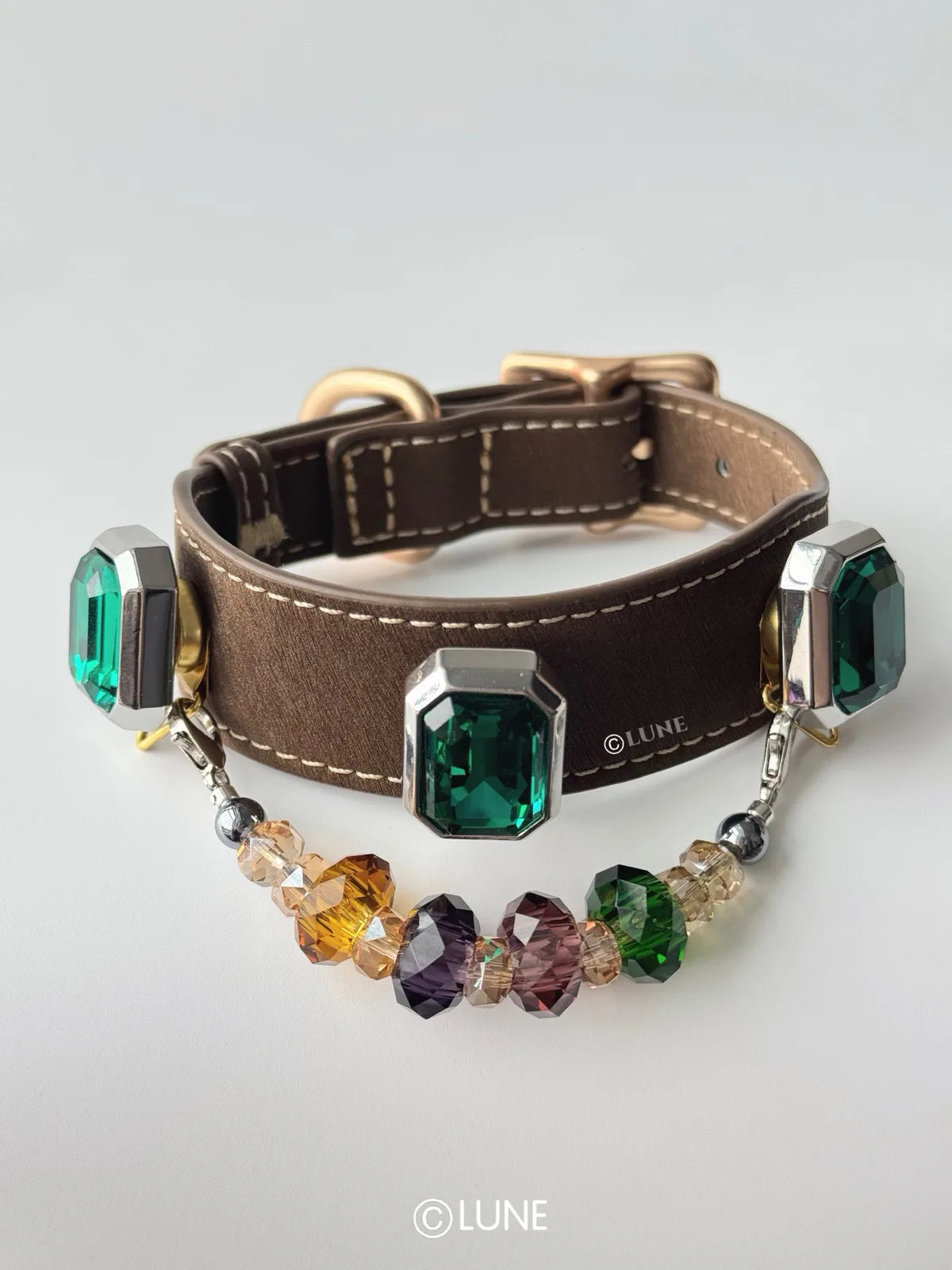 Emerald Caravan Classic Gemstone Collars product view 2