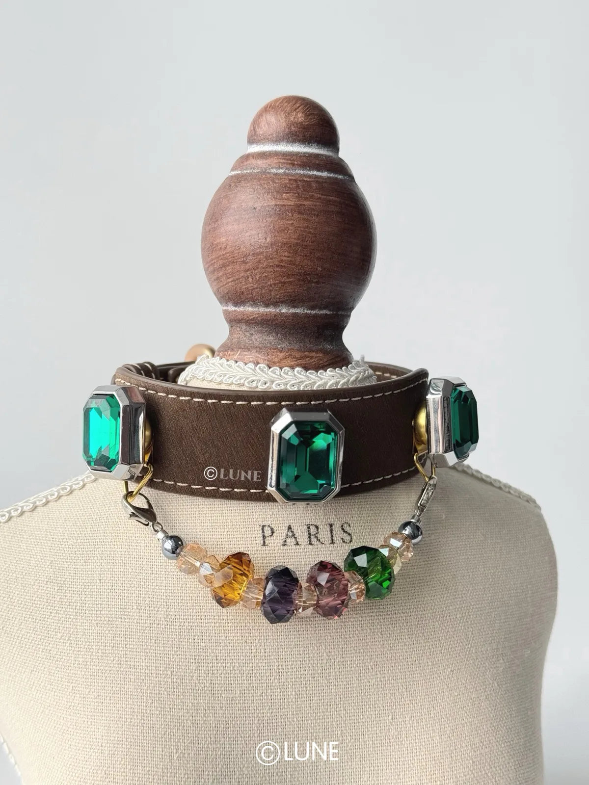 Emerald Caravan Classic Gemstone Collars product view 3