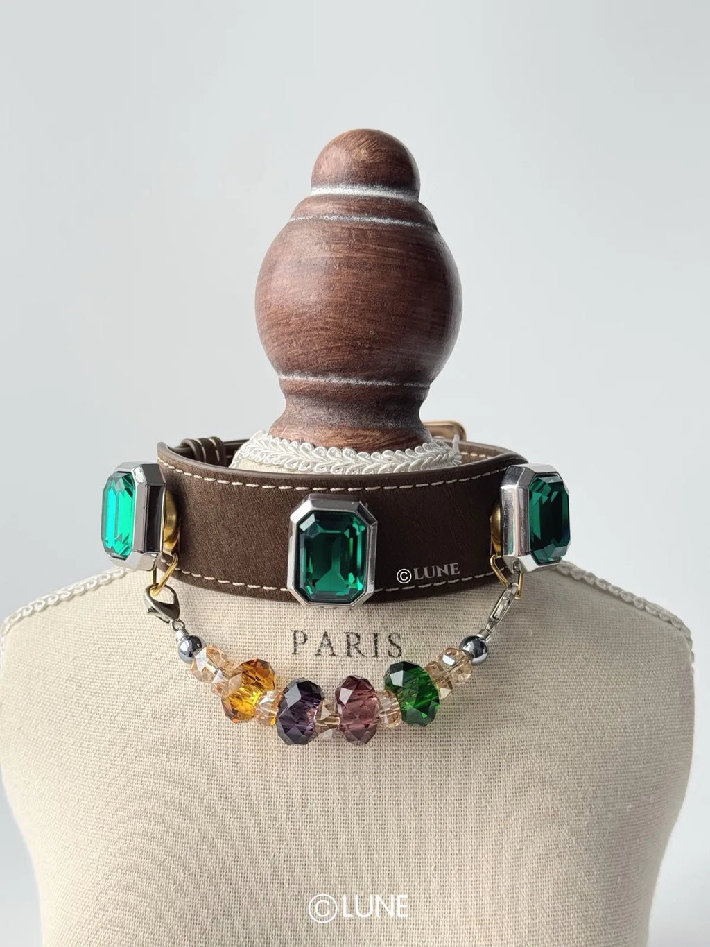 Emerald Caravan Classic Gemstone Collars product view 4