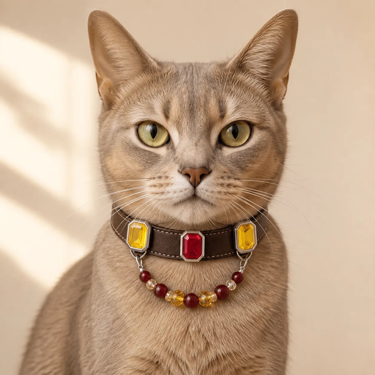Garnet Lantern Classic Gemstone Collars product view 4